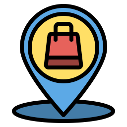 einkaufszentrum icon