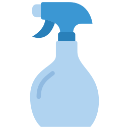 Cleaning spray icon