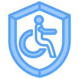 Disability insurance icon