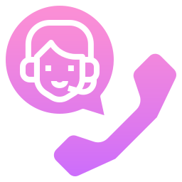 Call center agent icon