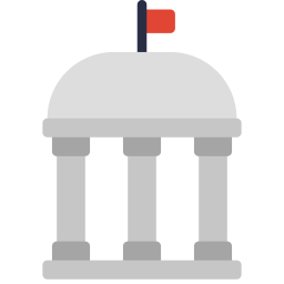 Government building icon