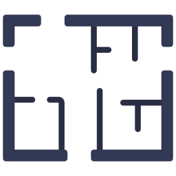 plan de la maison Icône