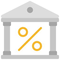 le taux bancaire Icône