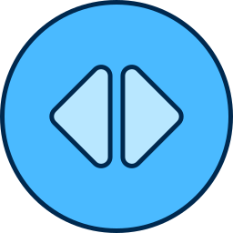 Left and right arrows icon