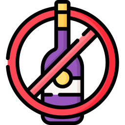 No alcohol icon