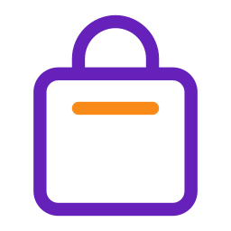 Shopping bag icon