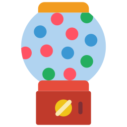 Gumball machine icon