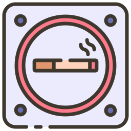 Smoking area icon