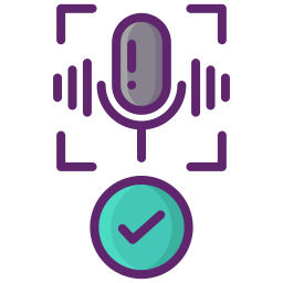 Voice recognition icon