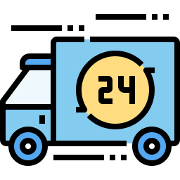 Delivery truck icon