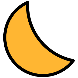 Half moon icon