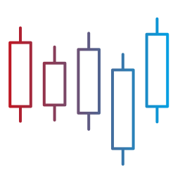 candlestick-diagramm icon