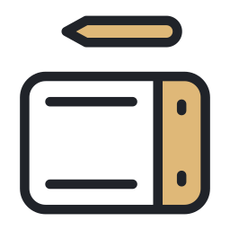 Graphic tablet icon