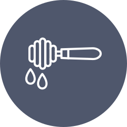 Honey dipper icon