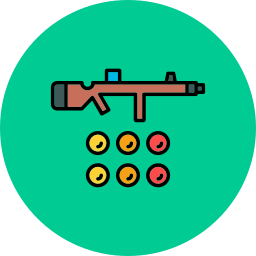 Paintball gun icon