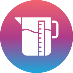 Measuring jug icon