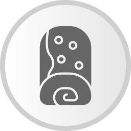 Roll cake icon