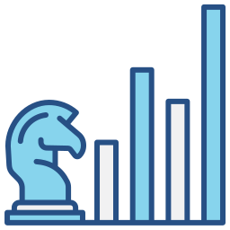 stratégie Icône