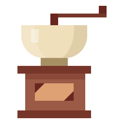 Coffee grinder icon