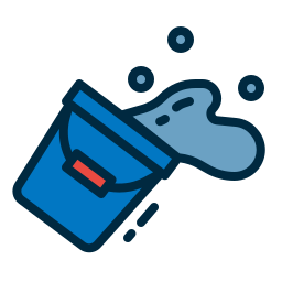 Water bucket icon