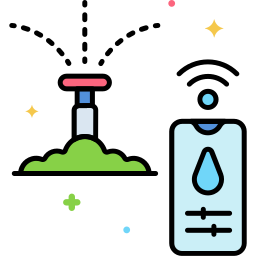 sistema di irrigazione icona