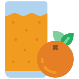 Orange juice icon