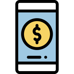 Mobile banking icon