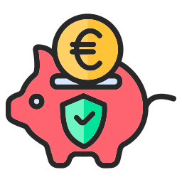 Piggy bank icon