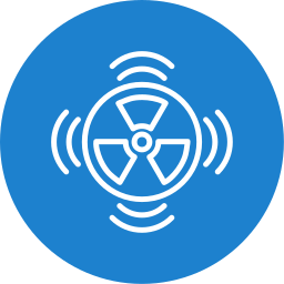 Radiation icon