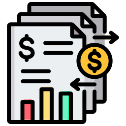 historique des transactions Icône