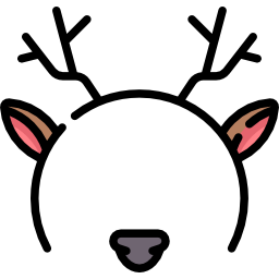 Deer mask icon