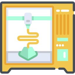 stampante 3d icona