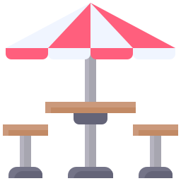 Picnic table icon