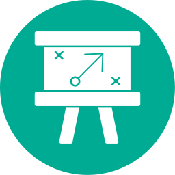 Planning strategy icon