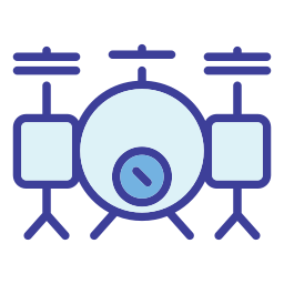 Drum set icon