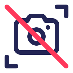 No camera icon