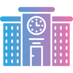 School building icon