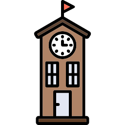 Clock tower icon