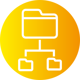 organisation des dossiers Icône