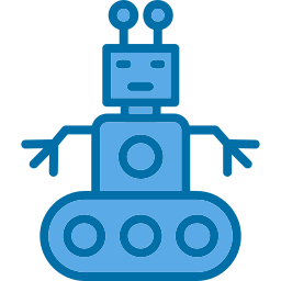 Robot arm icon