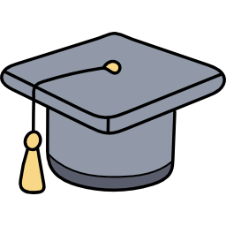 mortarboard Ícone