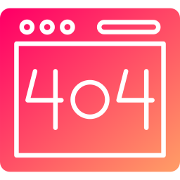 Error 404 icon