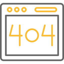 Error 404 icon