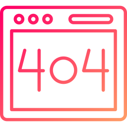 Error 404 icon