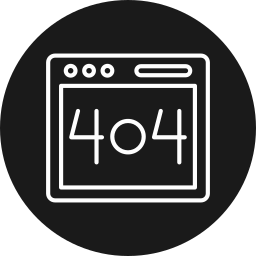 Error 404 icon