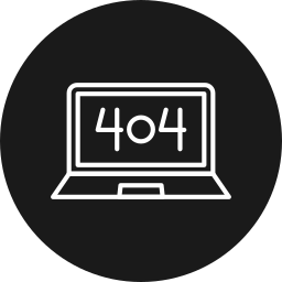 Error 404 icon