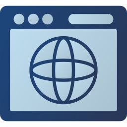 Earth globe icon