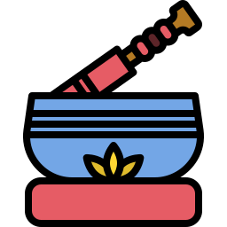 Singing bowl icon