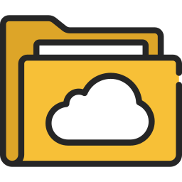 Cloud folder icon