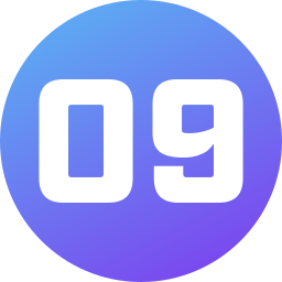 Number 9 icon